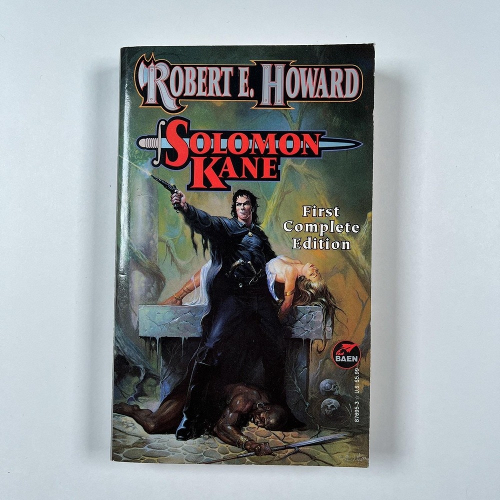 Robert E. Howard Solomon Kane First Complete Edition Baen 1995 1st Print